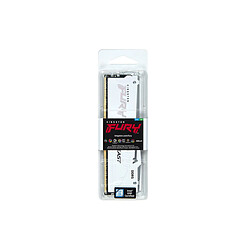 Acheter Mémoire RAM Kingston FURY Beast White RGB 16 GB DDR5 cl32