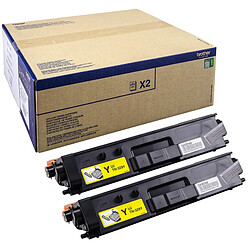 Toner original Brother TN-329YTWIN Jaune Noir Brother TN-329YTWIN Cartouche de toner 2 pièce(s) Original Jaune