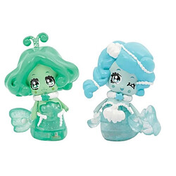 Giochi Preziosi GLIMMIES Aquaria Alga + Sablena 6 cm - Mini Figurines a collectionner 