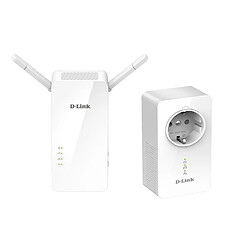 D-Link Kit de 2 x DHP-W611AV AV WI-FI AC1200 (AC867 + N300)