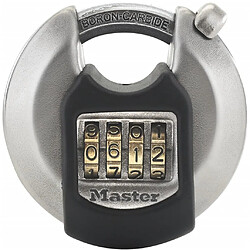 Master Lock Cadenas Disque Excell Acier inox 70 mm M40EURDNUM