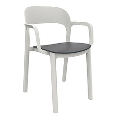 Set 4 Fauteuil Ona Assise Colorée - RESOL