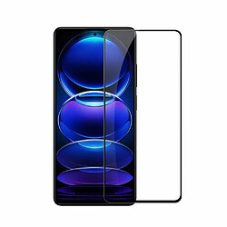 Verre trempé incurvé Riff 9D Full Glue pour Xiaomi Redmi Note 12 Pro 5G / Poco X5 Pro 5G Noir 