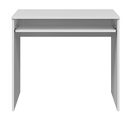 Bureau coloris Blanc Artic - 79 x 90 x 54 cm -PEGANE- 