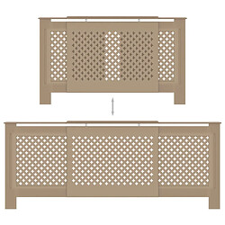 Acheter vidaXL Cache-radiateur MDF 205 cm