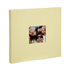 Ac-Deco Album photo à feuillets cristal Fun - 100 pages - L 30 x l 30 cm - Beige