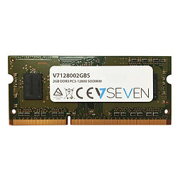 Mémoire RAM V7 V7128002GBS 2 GB DDR3 