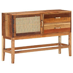 Maison Chic Buffet,Meuble de Rangement,commode pour salon,Cuisine 118x30x76 cm Bois de récupération massif -MN59735