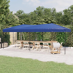 vidaXL Tente de réception pliable Bleu 3x6 m