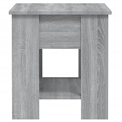 Maison Chic Table basse pour salon | Table à café Sonoma gris 101x49x52 cm Bois d'ingénierie -GKD96536 pas cher