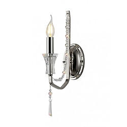 Luminaire Center Applique murale Armand Chrome poli 1 ampoule 44cm Coloris : Chrome poliNombre d'ampoules : 1Type d'ampoule : E14Puissance Max en Watts (W) : 60Ampoules incluses : NonIP20Hauteur en Cm : 44Largeur en Cm : 10Projecti