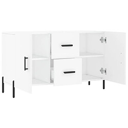 Acheter vidaXL Buffet blanc 100x36x60 cm bois d'ingénierie