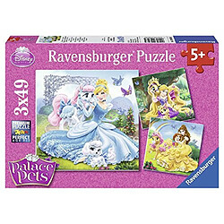 Ravensburger Belle, cendrillon et Raiponce Puzzle (3 x 49 piAces) 