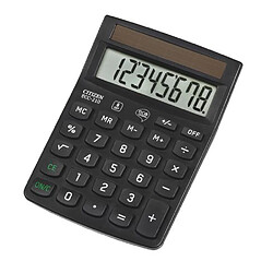 Calculatrice de bureau écologique Citizen ECC-210 - 8 chiffres Calculatrice de bureau écologique Citizen ECC-210 - 8 chiffres - CITIZEN