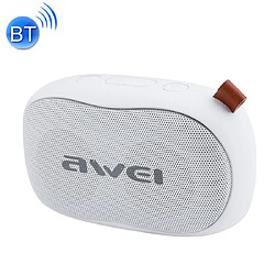 Yonis Haut-Parleur Bluetooth Portable Son Hi-Fi Mini Enceinte Bluetooth Portable Avec Réduction De Bruit Et Micro Intégré Support TF AUX Blanc YONIS