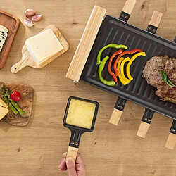 Cecotec Raclette en bois Cheese&Grill 8200 Wood Black