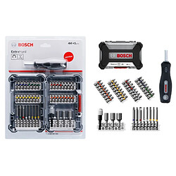 Coffret vissage Promo BOSCH 44 pièces + tournevis - 2607017693