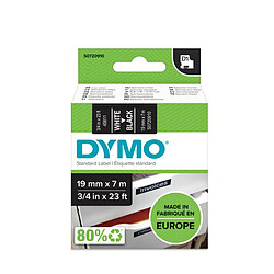 Avis Ruban Laminé pour Etiqueteuses Dymo D1 45811 LabelManager™ Noir Blanc 19 mm (5 Unités)