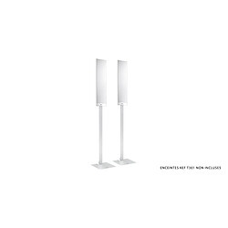 KEF Stand T Series Blanc - Pieds d'Enceintes (la paire)