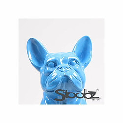 Acheter Stoobz Chien bouledogue français coloré 37 x 25 x 22 cm fuschia.