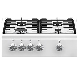 Cuisinière gaz 68l 4 feux blanc - FSG52000DWC - BEKO