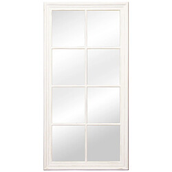 Miroir mural Alexandra House Living Blanc Bois 5 x 78 x 150 cm