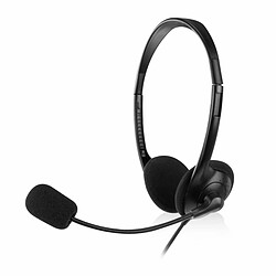 Casques avec Microphone Ewent EW3563 Noir 