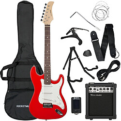 Rocket Pack Guitare Electrique - Rouge 