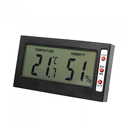 LCD Numérique Thermomètre et Hygromètre Max Min Mémoire Celsius Fahrenheit