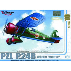 PZL P-24 B Jastreb Exportversion mit Resin- und Fotoätzteilen- 1:48e - Mirage Hobby 