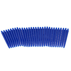 30pcs universelle en plastique 2ba dart shafts remplacement dart tiges royal blue