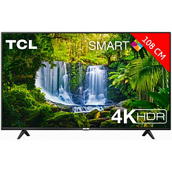 TCL TV LED 4K 108 cm TV 4K HDR 43P610 SMART TV 3.0