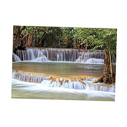 Acheter aquarium fond affiche aquarium fond d'écran décor cascade 76x56cm