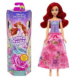 Spin & Reveal Ariel Mattel Poupée Disney Princesses avec 11 surprises HTV88