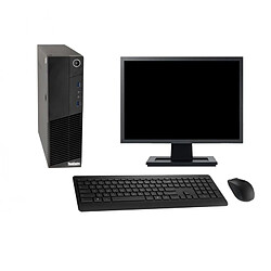 PC Lenovo M83 SFF Ecran 22" Intel i7-4790 RAM 32Go Disque 500Go Windows 10 Wifi - Occasion