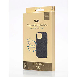 Avis WE Coque de protection porte-carte IPHONE 13 Noir: en poluyréthane - portes-carte - rigide