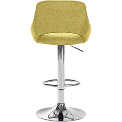 Acheter Non Tabouret de bar Milet tissu chromé