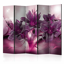 Paris Prix Paravent 5 Volets The Purple Flame 172x225cm