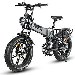 Avis Vélo électrique SAMEBIKE RS-A02 - moteur 750W batterie 48V17AH autonomie 55KM frein à disque hydraulique - Gris