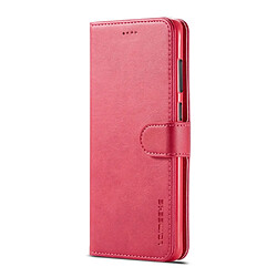 Etui en PU rose pour votre Samsung Galaxy A9 (2018)/A9 Star Pro/A9s