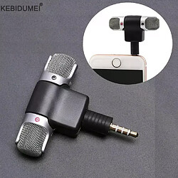 Cfsyls Mini microphone portable Jack 3,5 mm Microphone à pince Lavalier pas cher