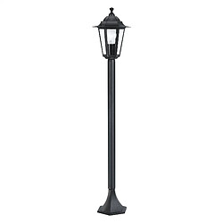 EGLO Lampadaire extérieur 1 lumière noir IP44, E27