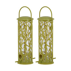 Best For Birds Mangeoire silo pour oiseaux Chiffchaff (Lot de 2).