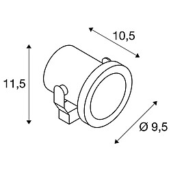 Acheter Projecteur extérieur, inox brossé SLV NAUTILUS 10 SPOT avec LED intégrée, 9W, 3000K, IP55, inox 316