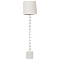 Beliani Lampadaire en métal blanc 160 cm KRIOS