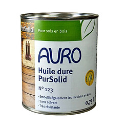 Auro - Huile dure pour Bois Pursolid 10 L - N°123