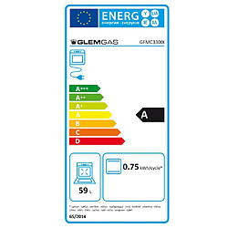 Four intégrable 59l 60cm catalyse inox - GFMC330IX - GLEM