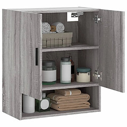 Acheter Maison Chic Armoire murale,Meuble de Rangement pour salon,cuisine sonoma gris 60x31x70 cm bois d'ingénierie -MN90454