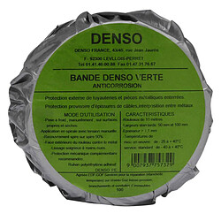 bande denso verte pour protection de canalisations entérrées - 100 mm x 10 m - geb