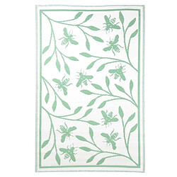 Esschert Design Tapis d'extérieur 182x122 cm Motif d'abeille